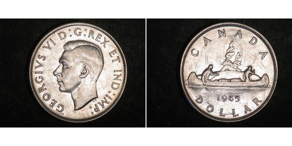 1 Dollar Canada Argent George VI (1895-1952)