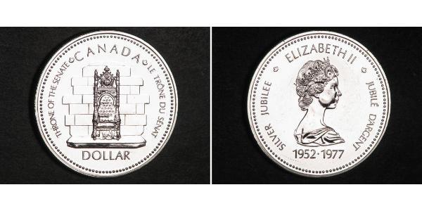 1 Dollar Canada Argent Elizabeth II (1926-2022)