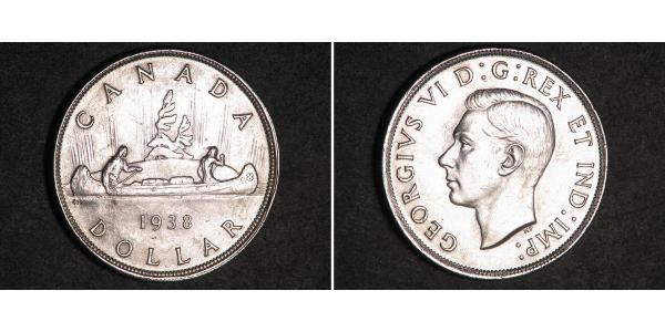 1 Dollar Canada Argent George VI (1895-1952)