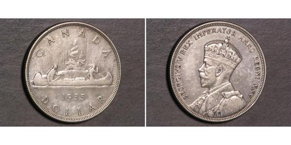 1 Dollar Canada Argent George V (1865-1936)