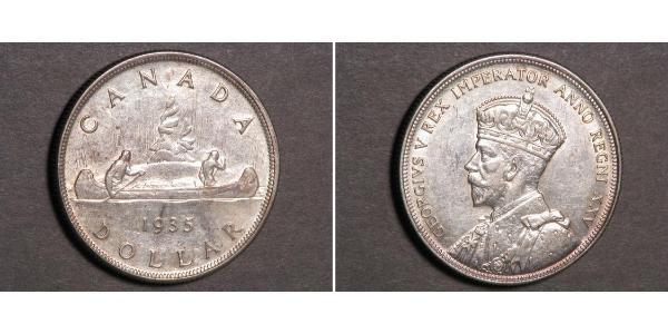 1 Dollar Canada Argent George V (1865-1936)