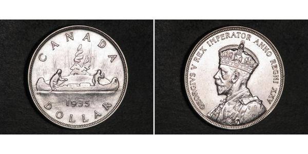 1 Dollar Canada Argent George V (1865-1936)
