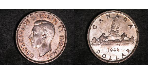 1 Dollar Canada Argent George VI (1895-1952)