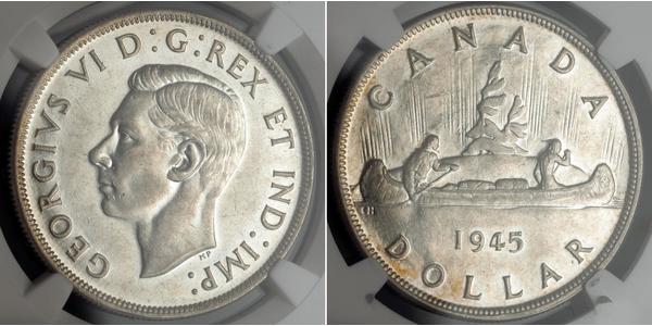 1 Dollar Canada Argent George VI (1895-1952)