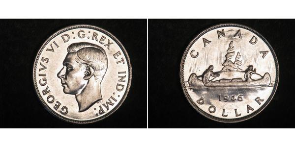 1 Dollar Canada Argent George VI (1895-1952)