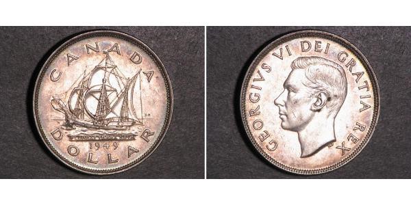 1 Dollar Canada Argent George VI (1895-1952)