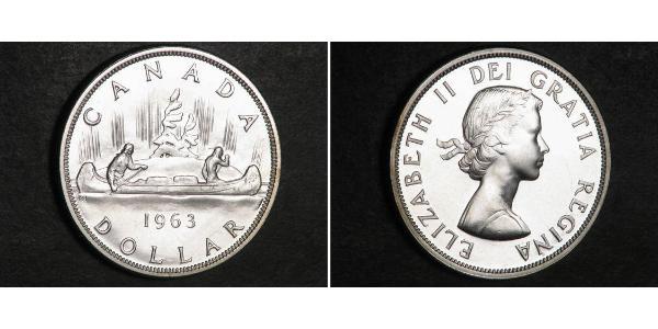 1 Dollar Canada Argent Elizabeth II (1926-2022)