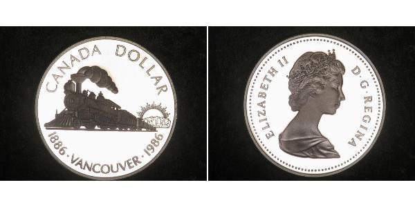 1 Dollar Canada Argent Elizabeth II (1926-2022)