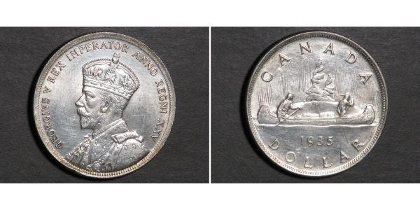 1 Dollar Canada Argent George V (1865-1936)