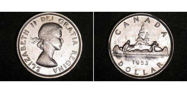 1 Dollar Canada Argent Elizabeth II (1926-2022)