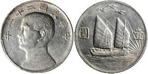 1 Dollar Chine Argent 