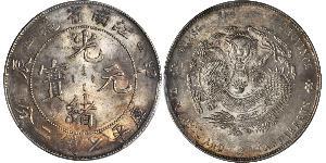 1 Dollar Chine Argent 