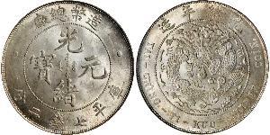 1 Dollar Chine Argent 