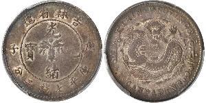 1 Dollar Chine Argent 