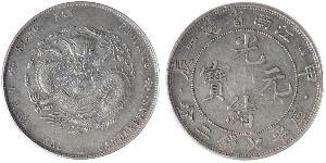 1 Dollar Chine Argent 