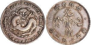 1 Dollar Chine Argent 
