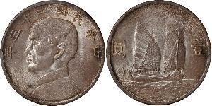 1 Dollar Chine Argent 