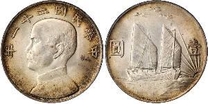 1 Dollar Chine Argent 