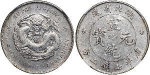 1 Dollar Chine Argent 