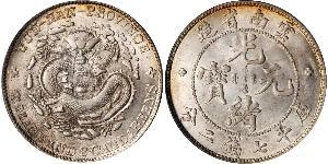 1 Dollar Chine Argent 