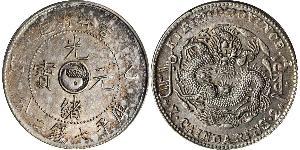 1 Dollar Chine Argent 
