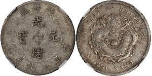 1 Dollar Chine Argent 