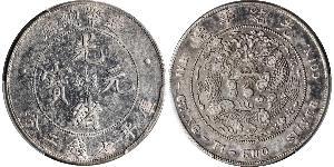 1 Dollar Chine Argent 