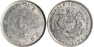 1 Dollar Chine Argent 