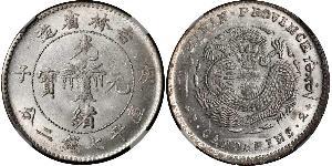 1 Dollar Chine Argent 