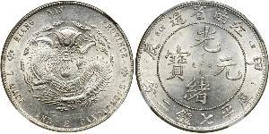 1 Dollar Chine Argent 