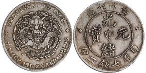 1 Dollar Chine Argent 