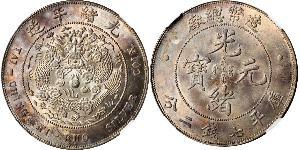 1 Dollar Chine Argent 