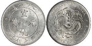 1 Dollar Chine Argent 