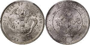 1 Dollar Chine Argent 