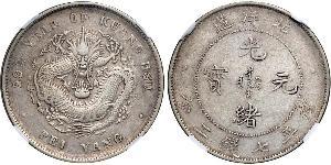 1 Dollar Chine Argent 