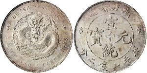 1 Dollar Chine Argent 