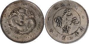 1 Dollar Chine Argent 