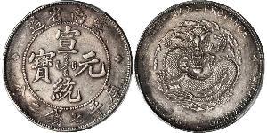 1 Dollar Chine Argent 