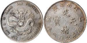 1 Dollar Chine Argent 