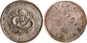 1 Dollar Chine Argent 