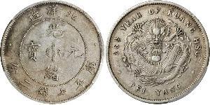 1 Dollar Chine Argent 