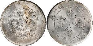 1 Dollar Chine Argent 