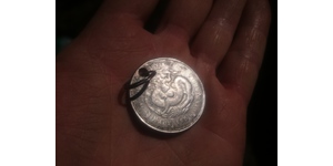 1 Dollar Chine Argent 