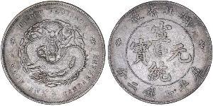 1 Dollar Chine Argent 