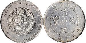 1 Dollar Chine Argent 