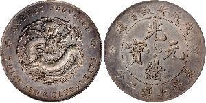 1 Dollar Chine Argent 