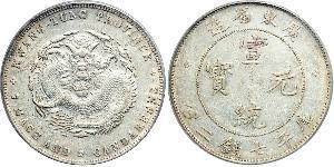 1 Dollar Chine Argent 