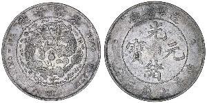 1 Dollar Chine Argent 