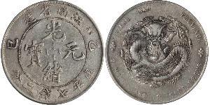 1 Dollar Chine Argent 