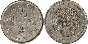 1 Dollar Chine Argent 